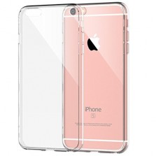  Silicone Clear Back Case for iPhone 6/6S