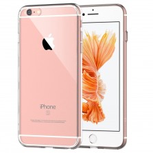 Silicone Clear Back Case for iPhone 6+, 6S+