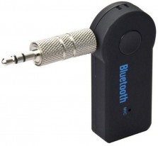 Iends 3.5mm Audio Bluetooth Auxiliary Adapter for Speakers, Car Stereo, Sound Systems With Mic