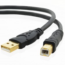  USB 2.0 Type A Male to Type B Male Printer Cable