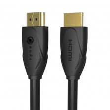 HDMI Round Cable- 5 Meter, Black