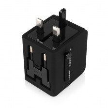 Worldwide 3 USB Travel AC Power Adapter