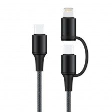 Two-in-One Charge and Sync Cable