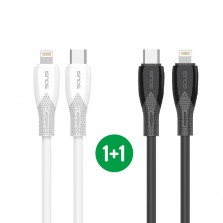 1 + 1 USB-C to Lightning Cable